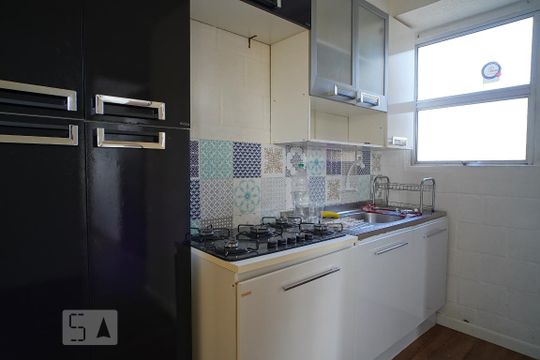Cozinha - area de serviço de apartamento à venda com 2 quartos, 38m² em Mário Quintana, Porto Alegre