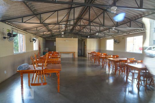 Área comum - Salão de festas de apartamento à venda com 2 quartos, 38m² em Mário Quintana, Porto Alegre