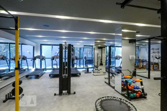 Área comum - Academia de kitnet/studio para alugar com 1 quarto, 25m² em Vila Mariana, São Paulo