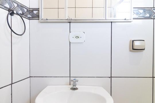 Banheiro da Suíte de casa para alugar com 1 quarto, 40m² em Cidade Patriarca, São Paulo