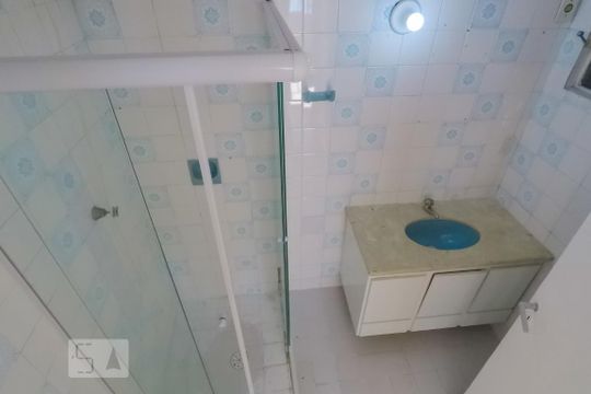 Banheiro de apartamento para alugar com 1 quarto, 55m² em Cambuci, São Paulo