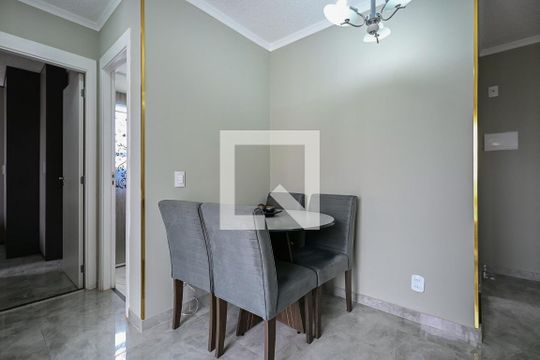 Sala de Jantar de apartamento à venda com 2 quartos, 43m² em Parque Reboucas, São Paulo