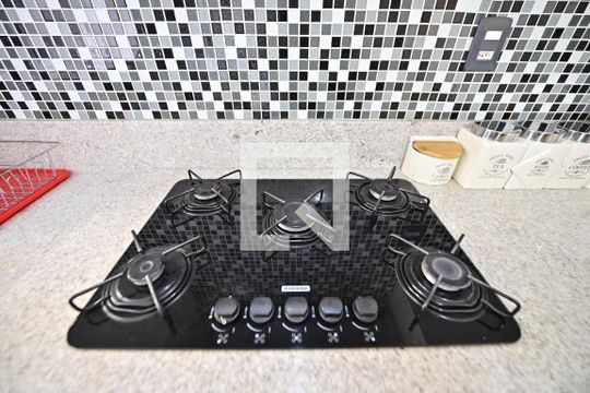 Cozinha de apartamento para alugar com 2 quartos, 126m² em Setor Oeste, Goiânia
