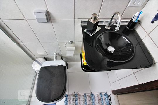 Banheiro Social de apartamento à venda com 4 quartos, 200m² em Baeta Neves, São Bernardo do Campo