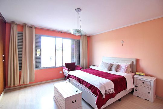 Quarto 1 - Suíte de apartamento à venda com 4 quartos, 200m² em Baeta Neves, São Bernardo do Campo