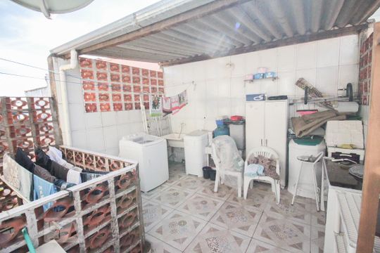 area de serviço de casa à venda com 3 quartos, 80m² em Casa Verde Alta, São Paulo