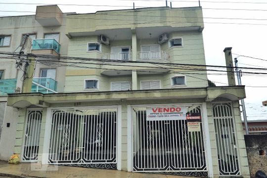 Fachada de apartamento à venda com 3 quartos, 90m² em Parque das Nações, Santo André