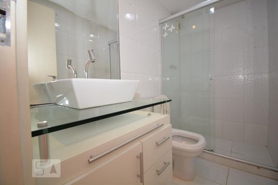 Banheiro da Suíte de apartamento à venda com 3 quartos, 78m² em Engenho de Dentro, Rio de Janeiro