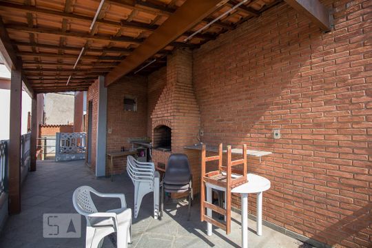 Área comum - Churrasqueira de casa para alugar com 3 quartos, 277m² em Parque Sonia, São Paulo