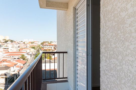 Varanda quarto 1 de apartamento à venda com 2 quartos, 48m² em Vila Rosália, Guarulhos