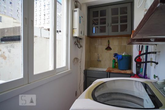 Area de Serviço de apartamento à venda com 3 quartos, 150m² em Floresta, Porto Alegre