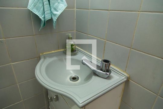 Lavabo - Detalhe de casa de condomínio à venda com 3 quartos, 150m² em Vila Parque Jabaquara, São Paulo