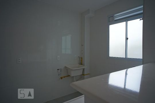 Cozinha - area de serviço de apartamento à venda com 2 quartos, 48m² em Alto Petrópolis, Porto Alegre
