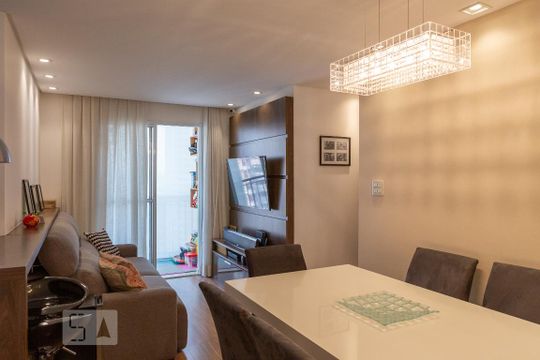Sala de apartamento à venda com 2 quartos, 53m² em Lapa, São Paulo