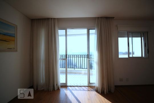 Sala - Varanda  de apartamento para alugar com 2 quartos, 92m² em Jardim Taquaral, São Paulo
