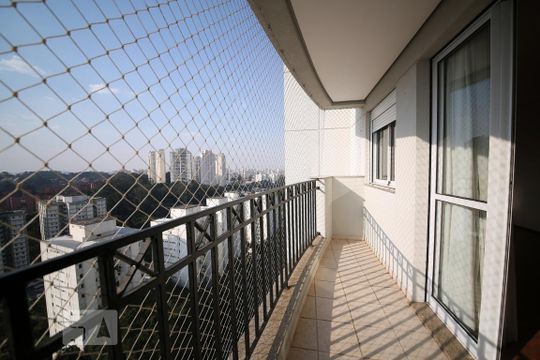 Varanda  de apartamento para alugar com 2 quartos, 92m² em Jardim Taquaral, São Paulo