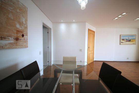 Sala  de apartamento para alugar com 2 quartos, 92m² em Jardim Taquaral, São Paulo