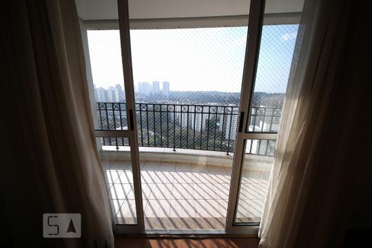 Varanda  de apartamento para alugar com 2 quartos, 92m² em Jardim Taquaral, São Paulo