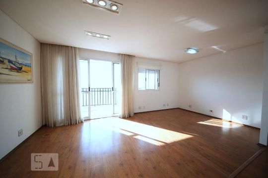 Sala  de apartamento para alugar com 2 quartos, 92m² em Jardim Taquaral, São Paulo