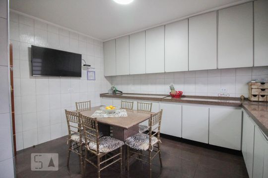 cozinha de casa à venda com 4 quartos, 510m² em Vila Dom Pedro II, São Paulo