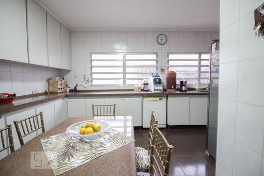 cozinha de casa à venda com 4 quartos, 510m² em Vila Dom Pedro II, São Paulo
