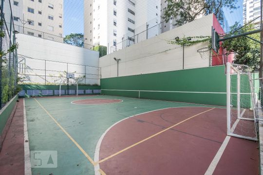 Área Comum - Quadra de apartamento à venda com 3 quartos, 94m² em Santo Amaro, São Paulo