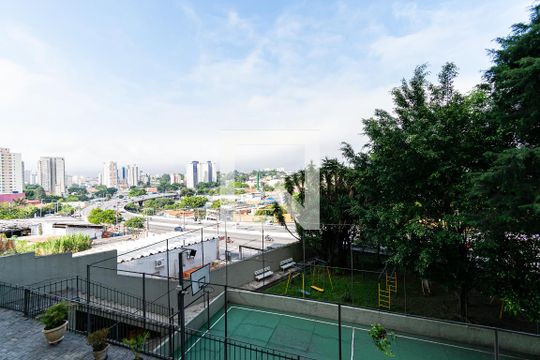 Vista da Sala de apartamento à venda com 2 quartos, 78m² em Vila Alexandria, São Paulo