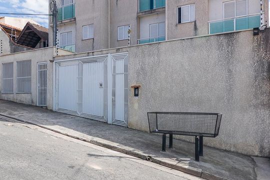 Fachada de apartamento à venda com 2 quartos, 53m² em Vila Progresso, Santo André