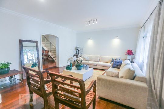 Sala de Estar de casa para alugar com 3 quartos, 258m² em Jardim Bonfiglioli, São Paulo