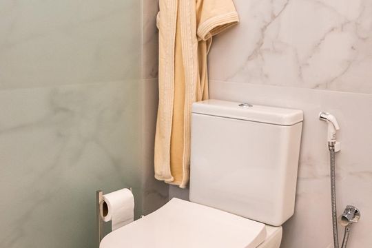 Banheiro da Suíte Master de casa à venda com 5 quartos, 500m² em Castelo, Belo Horizonte