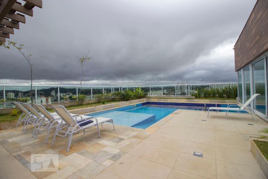 Área comum - Piscina de kitnet/studio à venda com 1 quarto, 41m² em Centro, Jundiaí