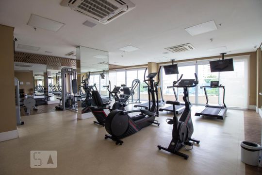 Área comum - Academia de kitnet/studio à venda com 1 quarto, 41m² em Centro, Jundiaí