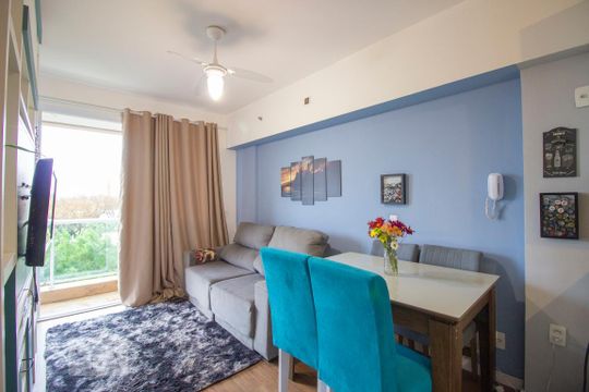 Sala de kitnet/studio à venda com 1 quarto, 41m² em Centro, Jundiaí