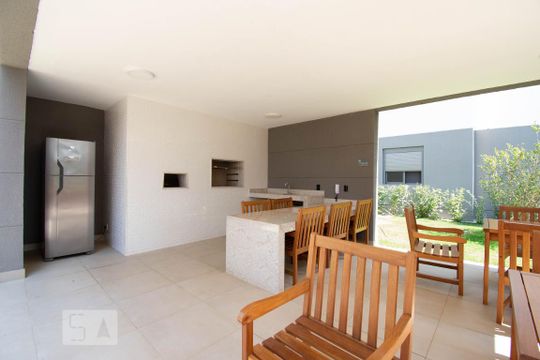 Área comum - Churrasqueira de apartamento para alugar com 2 quartos, 44m² em Usina Piratininga, São Paulo