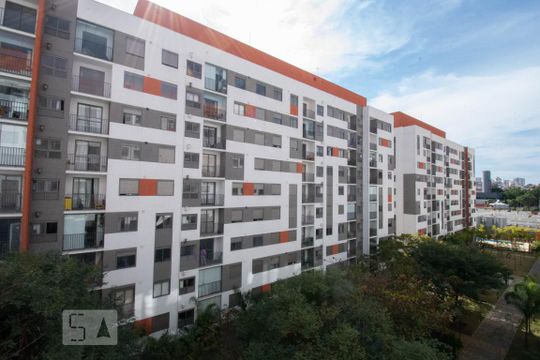 Vista de apartamento para alugar com 2 quartos, 44m² em Usina Piratininga, São Paulo
