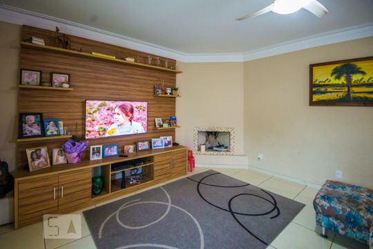 Sala de casa para alugar com 3 quartos, 174m² em Jardim Guarani, Campinas