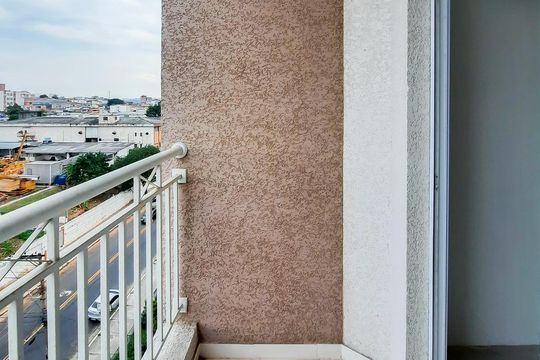 Varanda de apartamento para alugar com 2 quartos, 53m² em Vila Santa Luzia, Diadema