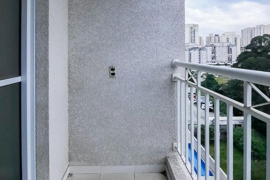 Varanda de apartamento para alugar com 2 quartos, 52m² em Vila Santa Luzia, São Bernardo do Campo