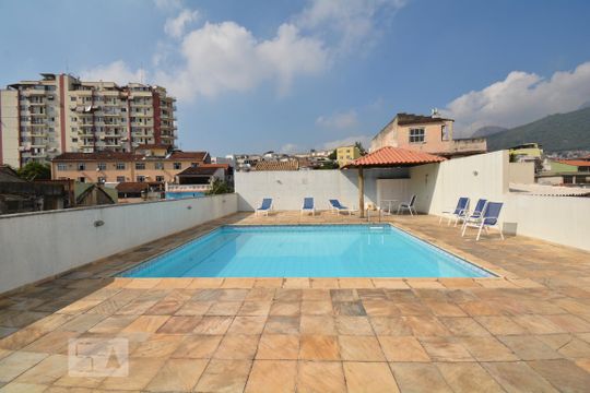 Área comum - Piscina de apartamento à venda com 2 quartos, 56m² em Méier, Rio de Janeiro