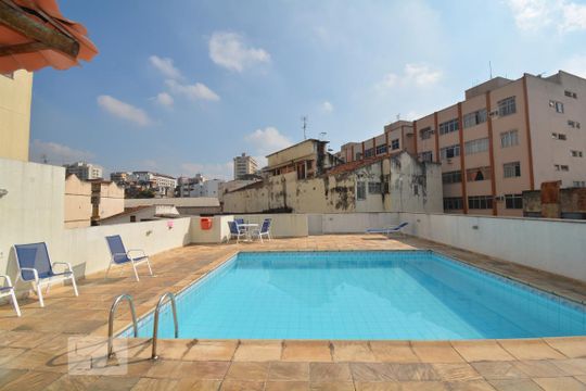 Área comum - Piscina de apartamento à venda com 2 quartos, 56m² em Méier, Rio de Janeiro