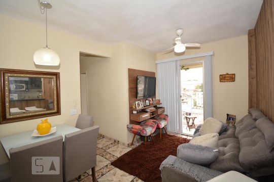 Sala de apartamento à venda com 2 quartos, 56m² em Méier, Rio de Janeiro