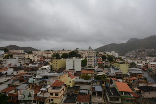 Vista da Sala de apartamento à venda com 2 quartos, 56m² em Méier, Rio de Janeiro