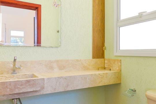 Lavabo de casa de condomínio à venda com 3 quartos, 283m² em Swiss Park, Campinas