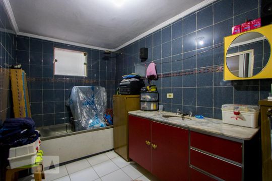 Banheiro do quarto 1 de casa à venda com 2 quartos, 90m² em Casa Branca, Santo André