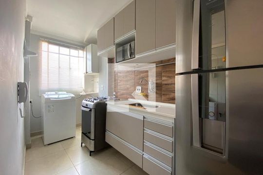 Cozinha de apartamento à venda com 2 quartos, 54m² em Morumbi, São Paulo