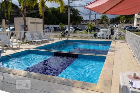 Área comum - Piscina de apartamento para alugar com 2 quartos, 50m² em Campo Grande, Rio de Janeiro