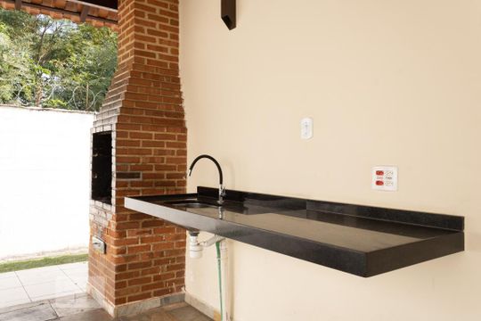 Área comum - Churrasqueira de apartamento para alugar com 2 quartos, 50m² em Campo Grande, Rio de Janeiro