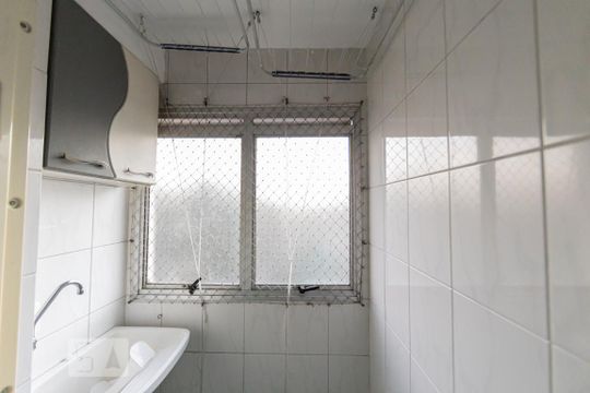 Área de Serviço de apartamento para alugar com 2 quartos, 50m² em Vila Guilhermina, São Paulo