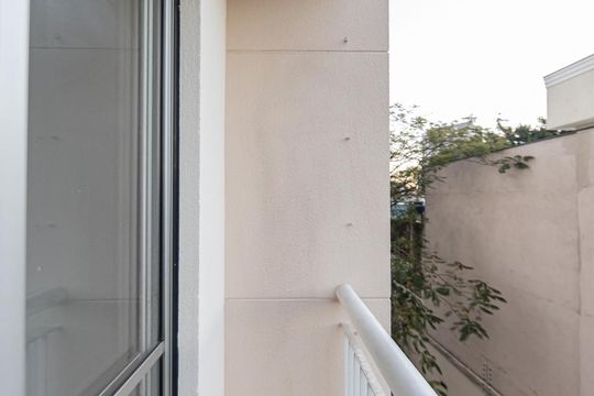 Varanda Sala de apartamento para alugar com 2 quartos, 50m² em Vila Guilhermina, São Paulo