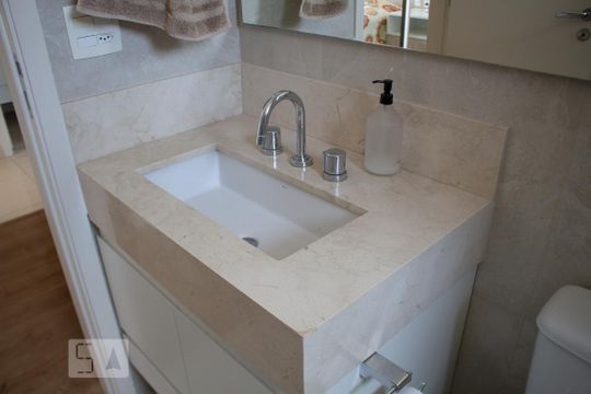 Banheiro de apartamento à venda com 3 quartos, 89m² em Vila Gomes Cardim, São Paulo